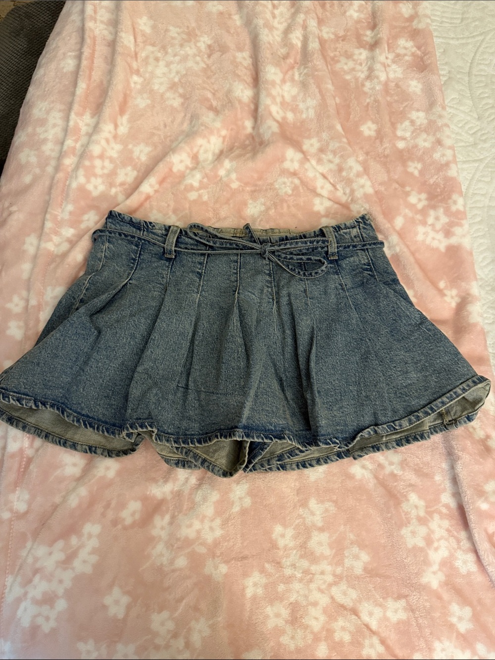 wild fable Blue Denim Mini Skirt